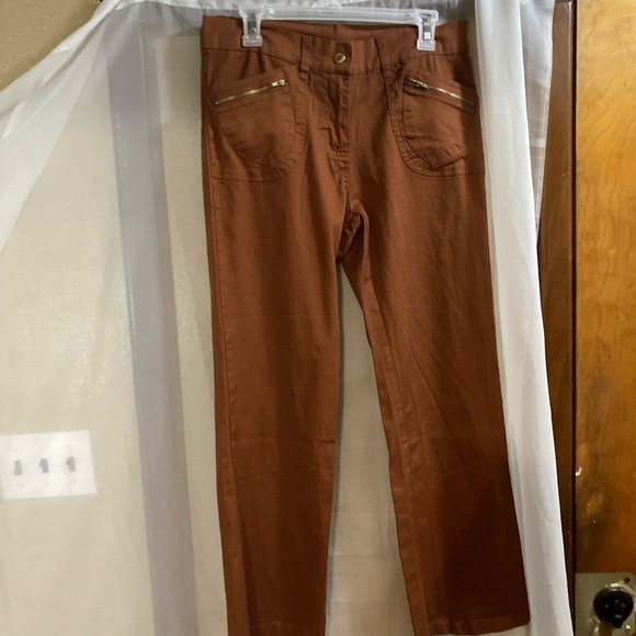 Gold flava pants rust color straight legs - Picture 3 of 7